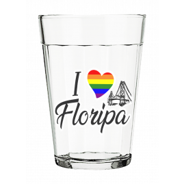 Copo americano I Love Floripa - diversidade FLN