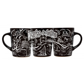 Caneca catarina preta faixa mapa tb fp PGA