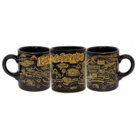 Caneca reta moser preta faixa mapa td fp RJ