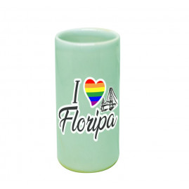 Copo shot vodka I Love Floripa - diversidade FLN