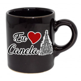 Caneca reta moser Eu amo - ponto turístico CAN