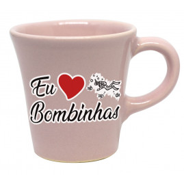 Caneca curva moser Eu amo - ponto turístico Bomb.