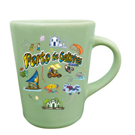 Caneca catarina logo traço colorido PGA