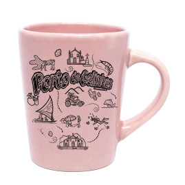 Caneca catarina logo traço preto PGA