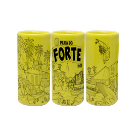 Copo shot vodka traço preto PFO