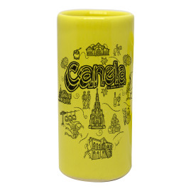 Copo shot vodka traço preto CAN