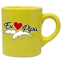 Caneca reta moser eu amo ponto turístico PI
