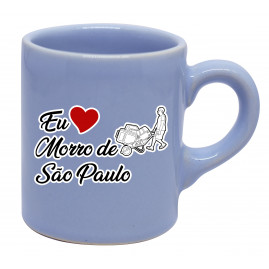 Caneca reta moser Eu amo ponto turístico MSP