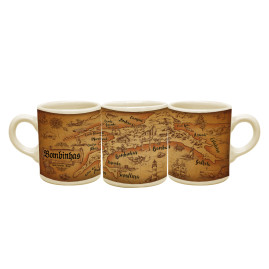 Caneca reta moser mapa pirata Bomb.