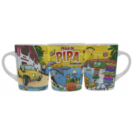 Caneca Catarina Faixa Colorida PI