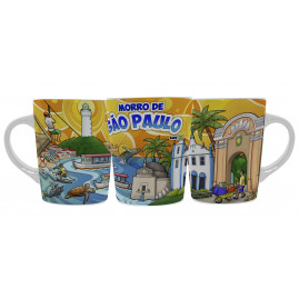 Caneca catarina faixa colorida MSP