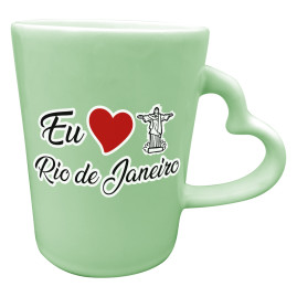 Caneca catarina asa coração eu amo ponto turístico RJ