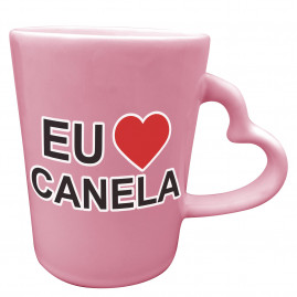 Caneca Catarina Coração eu amo Can