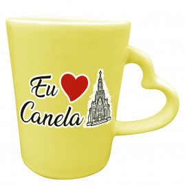 Caneca Catarina Coração eu amo ponto turístico Can