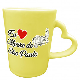 Caneca Catarina Coração eu amo ponto turístico MSP