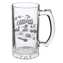 Caneco de Chopp 500ml traço preto BC