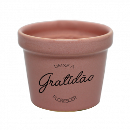 Vaso Médio Gratidão