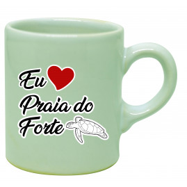 Caneca reta moser eu amo ponto turístico PFO