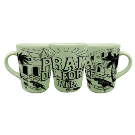 Caneca Catarina Faixa Retrô PB PFO