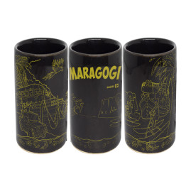 Copo shot vodka traço dourado MA