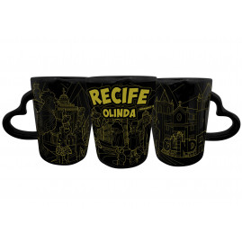 Caneca Catarina Coração Faixa Mapa TD RE