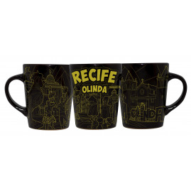 Caneca catarina preta faixa mapa td fp RE