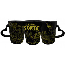 Caneca Catarina Coração Faixa Mapa TD PFO