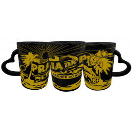 Caneca Catarina Coração Faixa Retrô TD PI