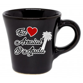 Caneca curva moser preta faixa mapa td fp AR