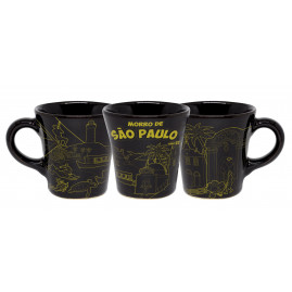 Caneca curva moser preta faixa mapa td fp MSP