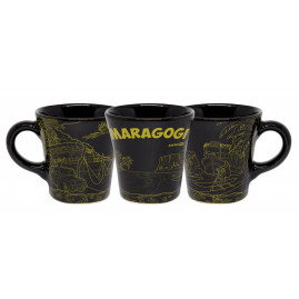 Caneca curva moser preta faixa mapa td fp MA