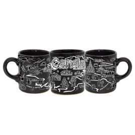 Caneca reta moser traço branco CAN
