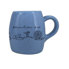 Caneca Moon Pequena Granilhada Line Art BC