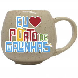 Caneca Moon Natural Eu Amo PGA