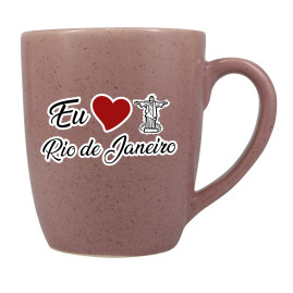 Caneca Curva eu amo ponto turístico RJ