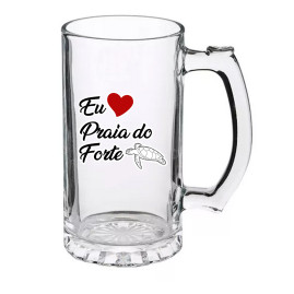 Caneco de Chopp 500ml eu amo PFO